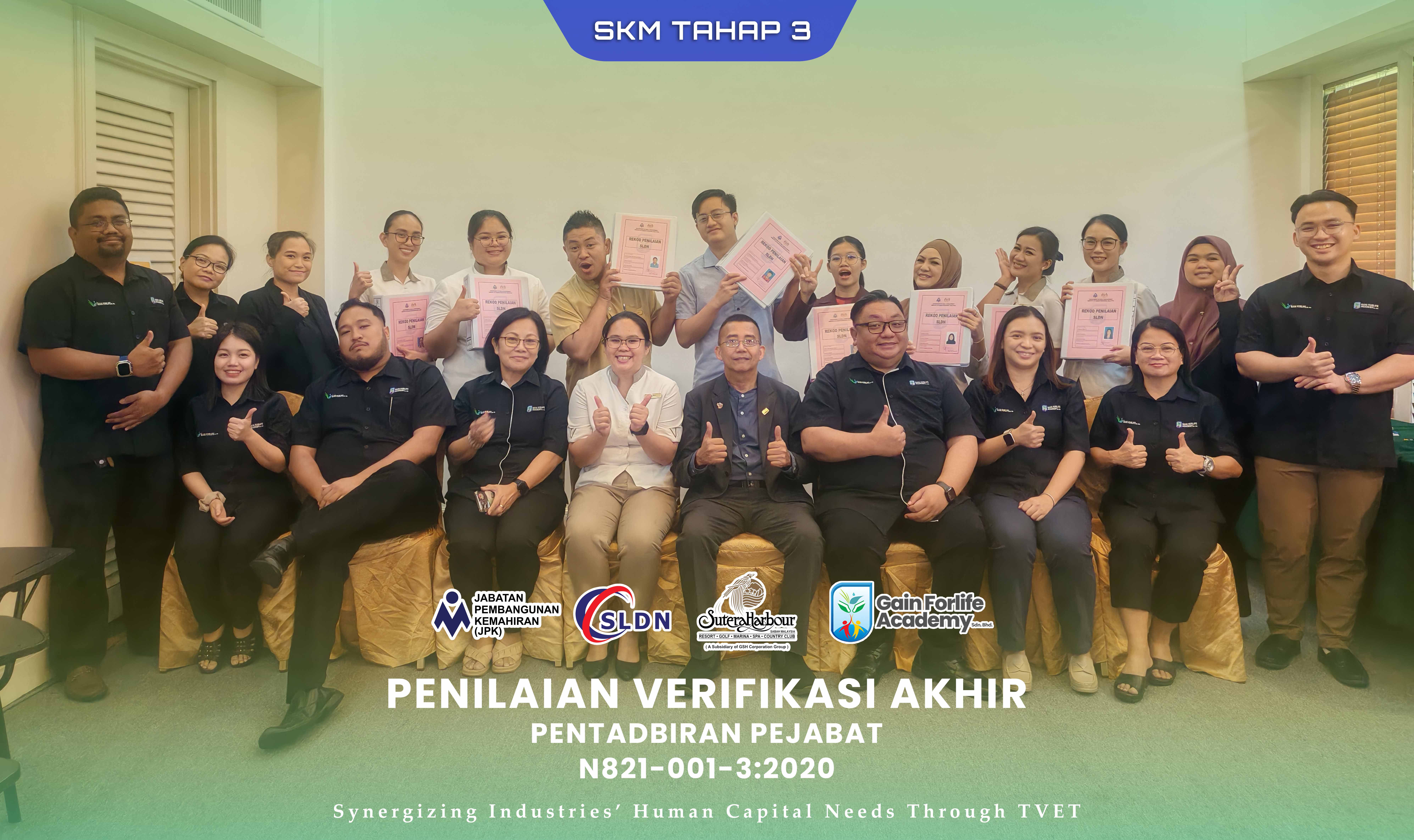 Final Exam Verification (SLDN) - Food and Beverage Operation Supervision Level 3